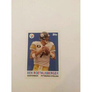 2008 TOPPS TURN BACK THE CLOCK BEN ROETHLISBERGER STEELERS #14 (041)
